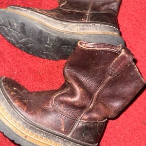 Georgia Boot Kids Brown Leather Boots